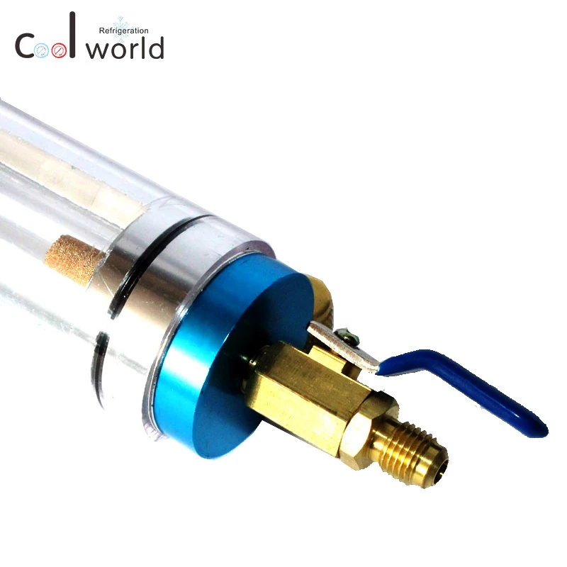 Auto A/C System test Tool Quick Charge Compressor Refrigerant Refrigerant and Oil Compatibility test Tool Kit - view 6