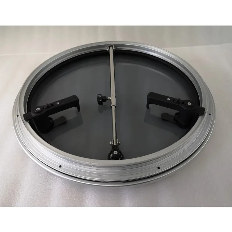 Deck Porthole  Round Aluminum Tempered Glass Deck Skylight Suitable for ship windows