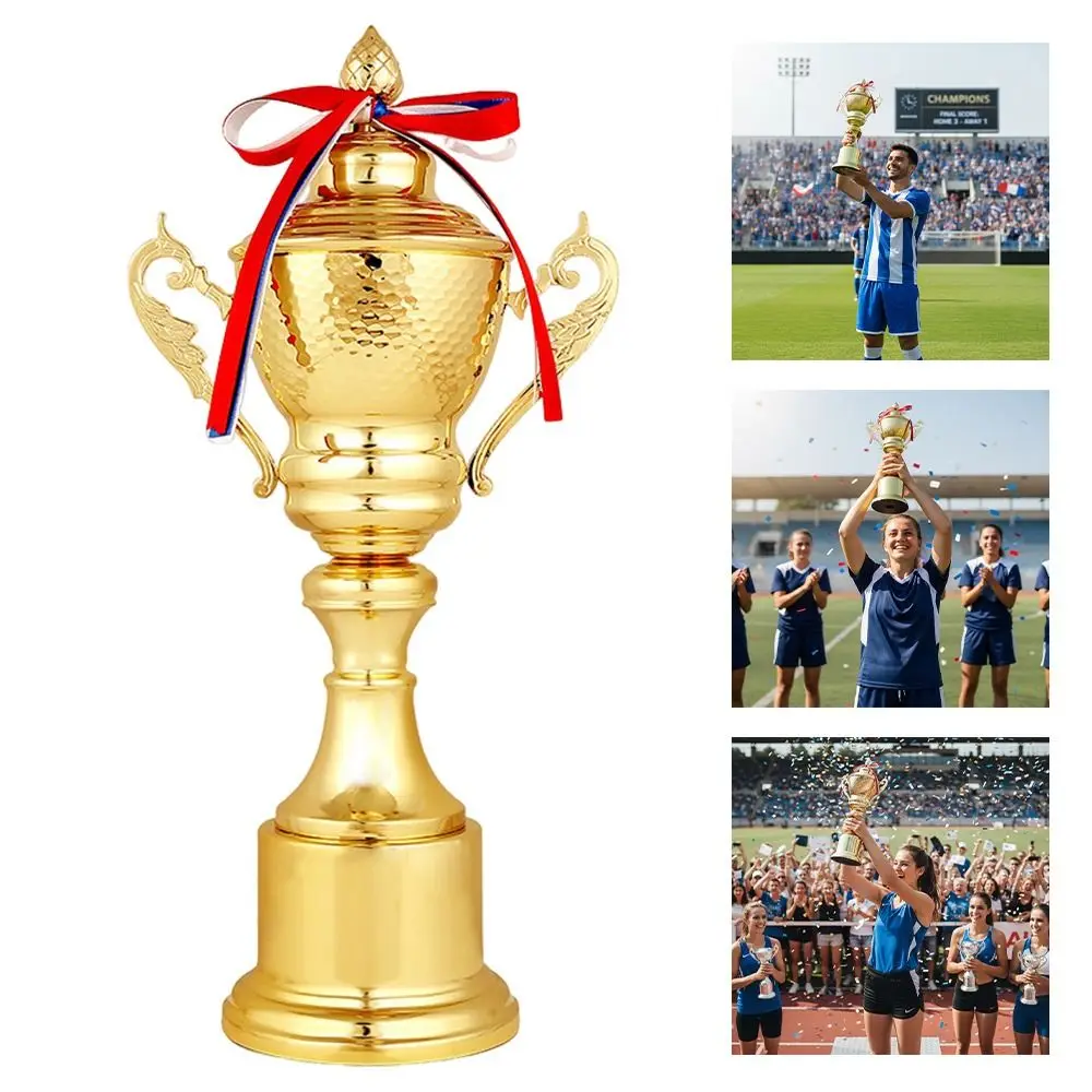 

53/47/42/37CM Metal Trophy Large Size Metal Material Basketball Trophy Performance Award Keepsake Design Teamwork Award