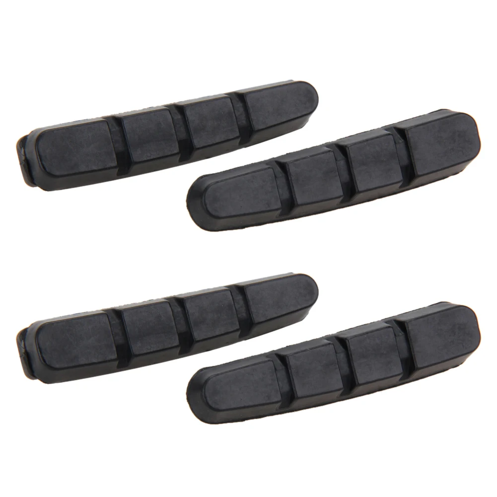 1-5pair Road Bike Brake Pads Brake Shoes Rubber Blocks Replacement for Shimano BR Shoe Holder Cycle Brake Hoof Part view 4