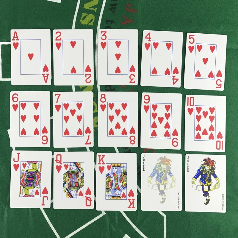 2pcs/lot plastový pravidla karetních her/poker karta vysoký kvalita texas hold'em  hry vodotěsný a mdlý krém na boty hrací karet bavení deska hra