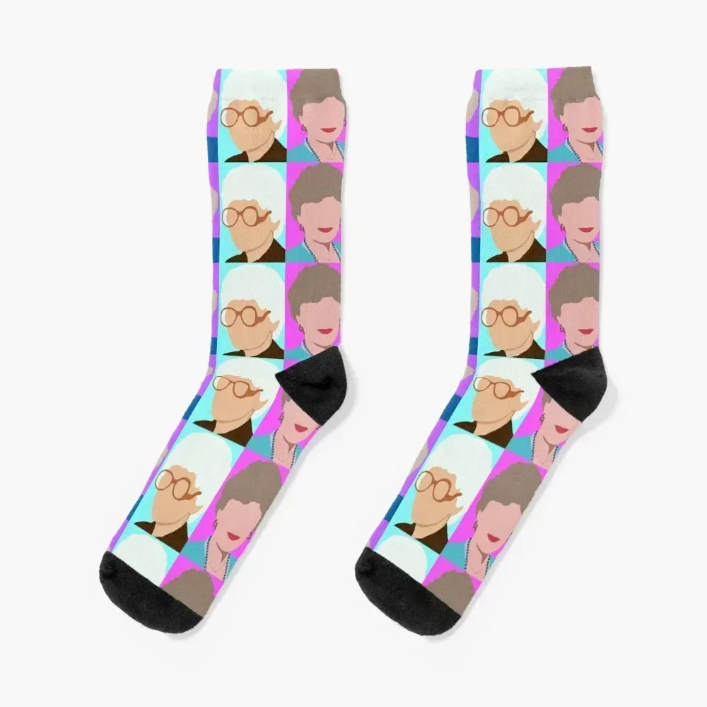 

Golden Girls Socks Antiskid soccer hip hop cool funny gift Socks Female Men's