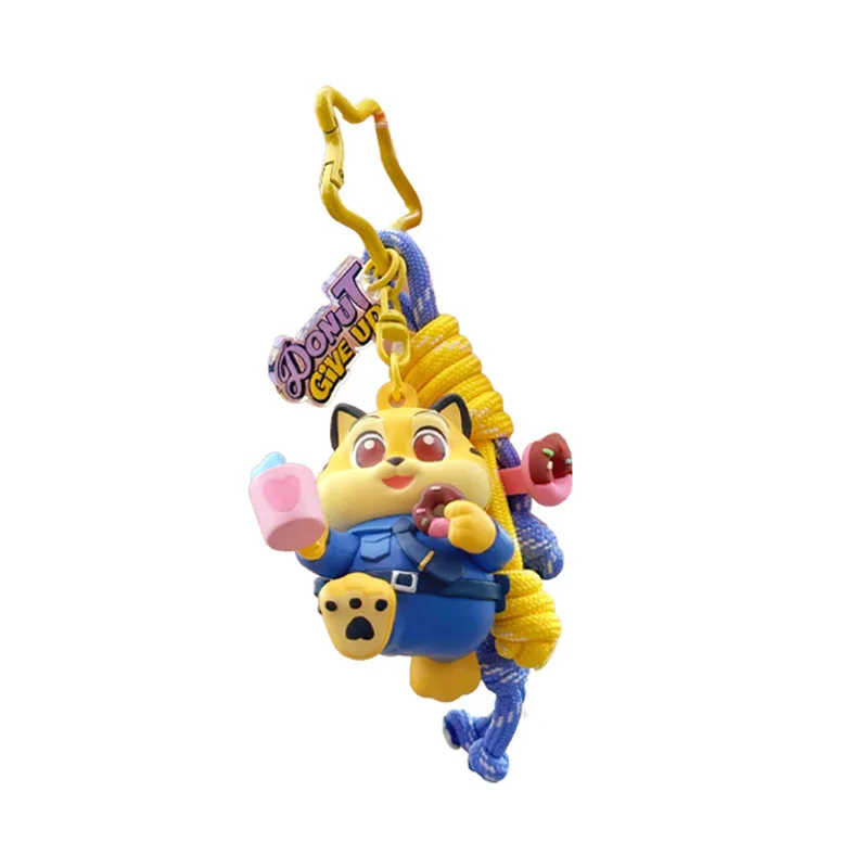 Zootopia 2 personnage de dessin animé moulage par Injection porte-clés 3d Design Premium accessoires sur le thème d'anime figurines de jouets à collectionner cadeau