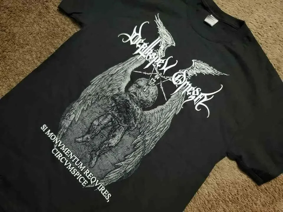 Рубашка deathзаклинание OMEGGAA M batushka спектральный голос watain nightbringer с голосом