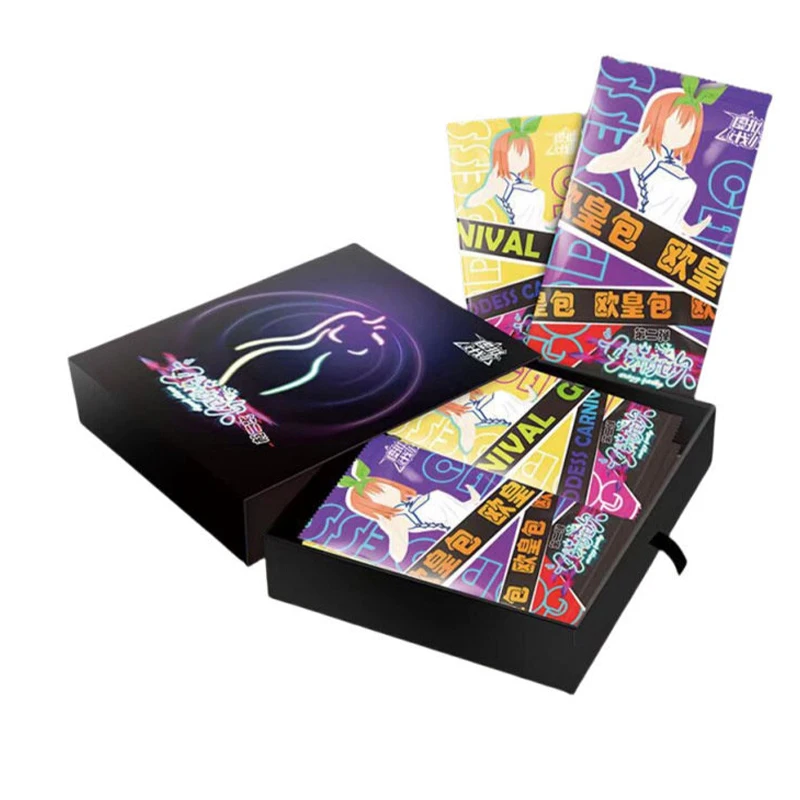 Caixa de Booster de Cartas de Arte Premium Goddess Carnival Party 2 Spicy Sexy Anime Waifu TCG Lacrada de Fábrica