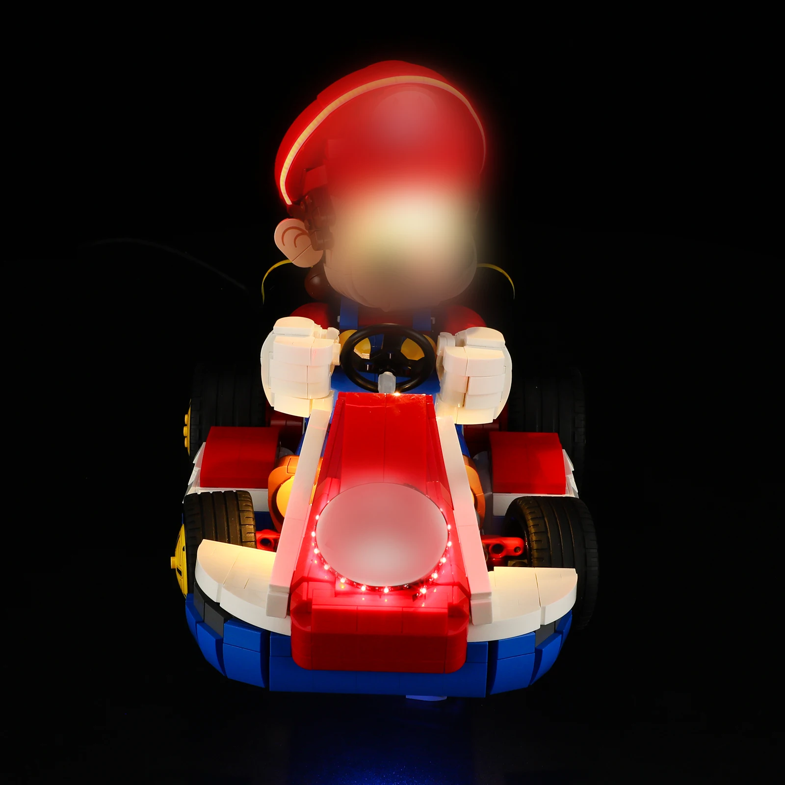 LEGO Marioedinglys Kart용 조명 키트 - Marioedinglys 표준 카트 72037 세트에는 빌딩 블록이 포함되지 않음(LED 조명 키트만 해당)