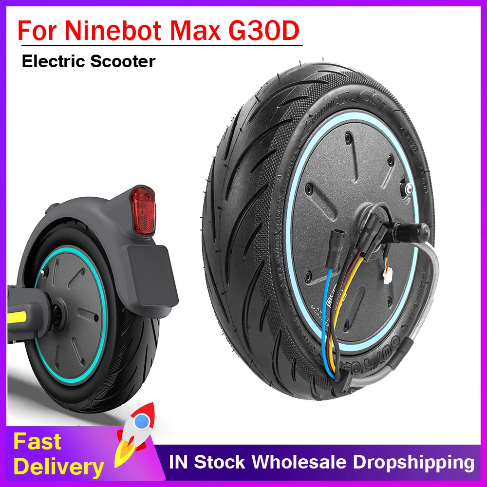 

Original Motor 350W 36V For Ninebot Max G30D KickScooter Electric Scooter 10 Inch Engine Motor Wheel Assembly Accessories