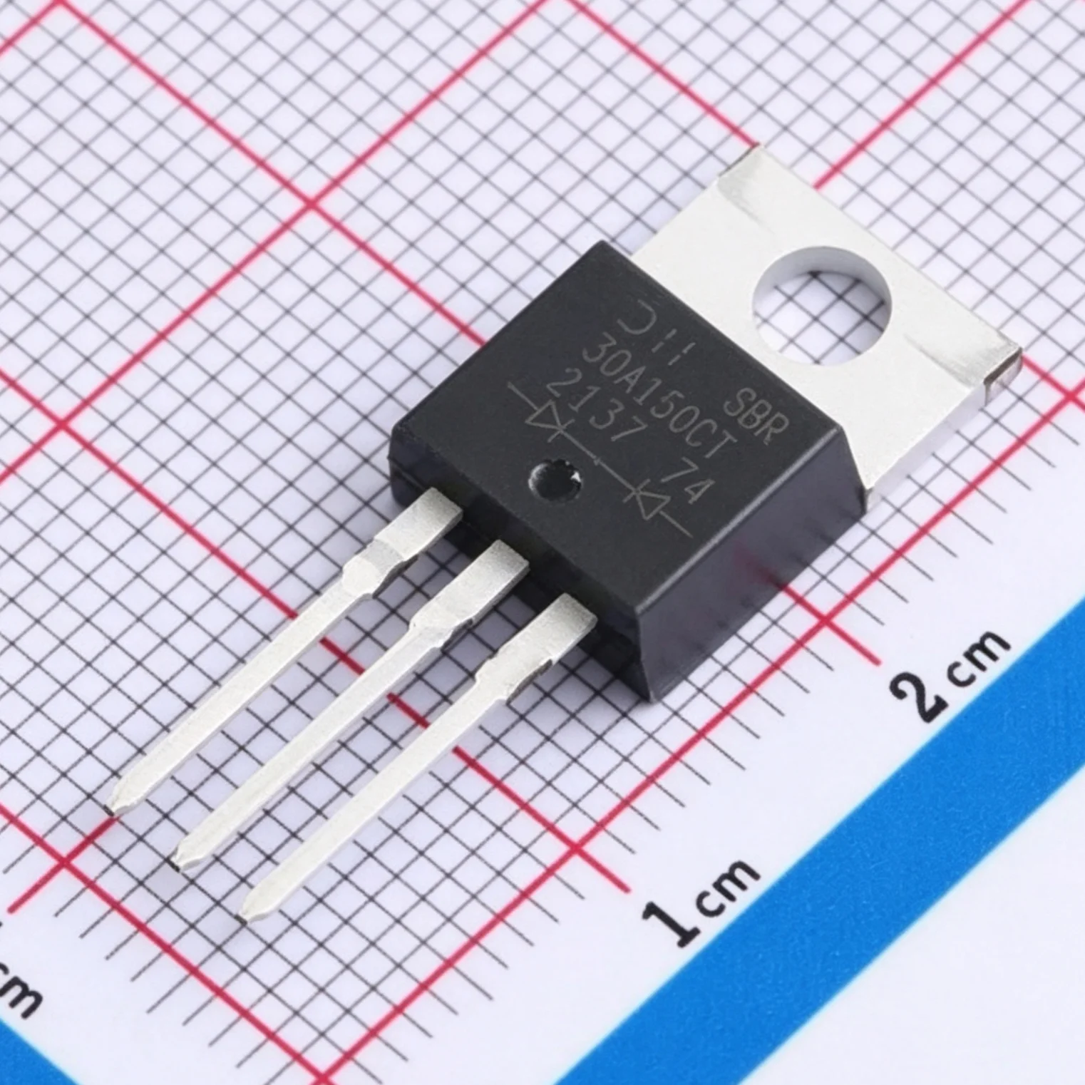 10PCS SBR30A150CT TO220AB 150V 30A 880mV@15A 1 Pair Common Cathode NEW Original Super Barrier Rectifier DIODE ARRAY SBR 30A150CT