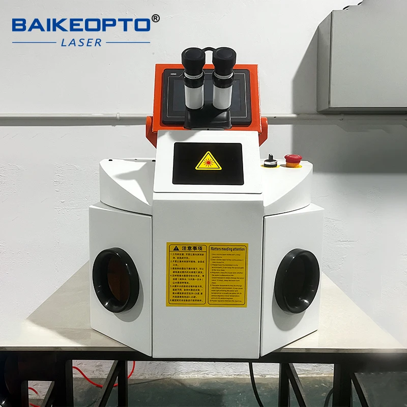 BK-JW100A Safety Enclosed Jewelry Laser Welding Machine Laser Protective Window Avoid Light Radiation