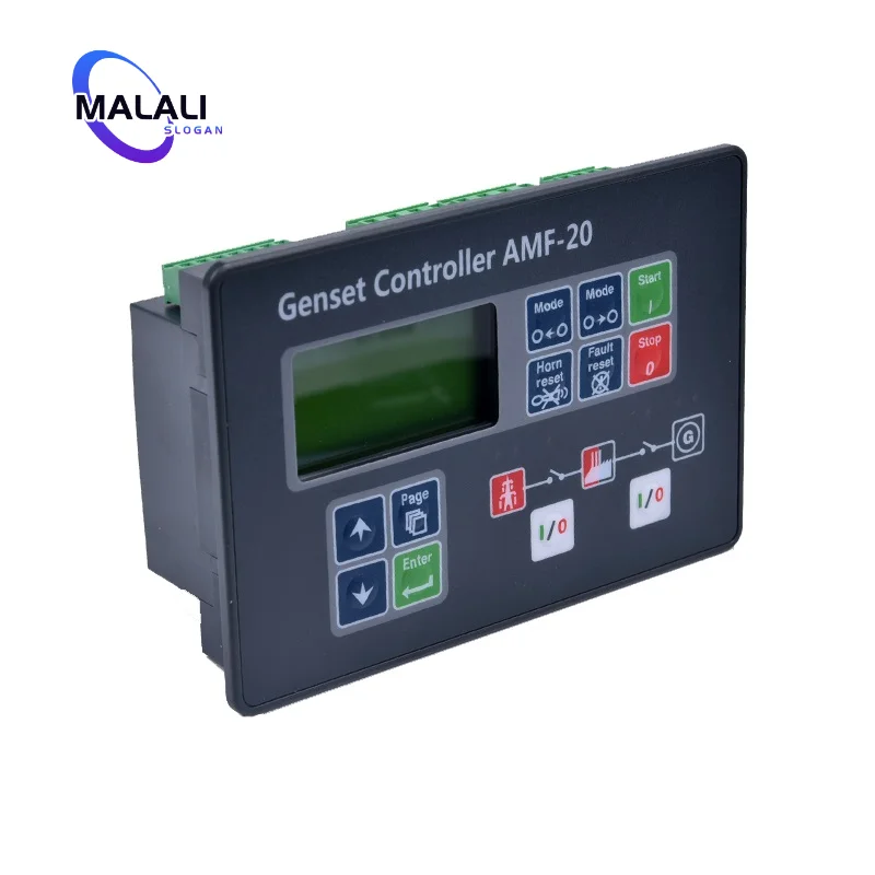 

AMF25 AMF20 Diesel Genset Controller AMF-25 AMF-20 Generator Auto Start Stop Control Module Replace Original