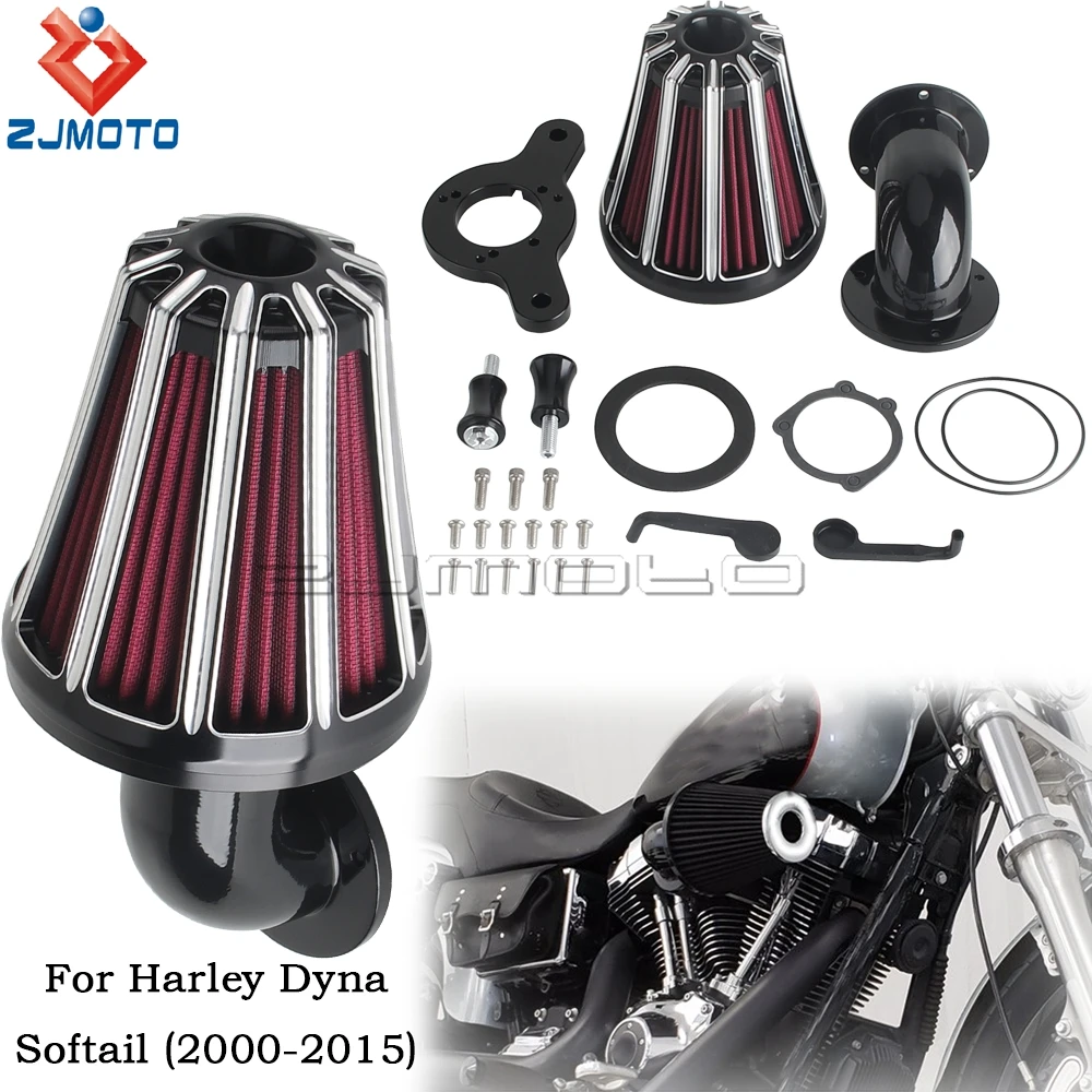 

Air Cleaner Filter For Harley Dyna FXDL FXDB FXDF FXDWG FLD Softail FXSB FLSTC FLSTN FLSTF FLS Slim 2000-15 Motorcycle Airfilter