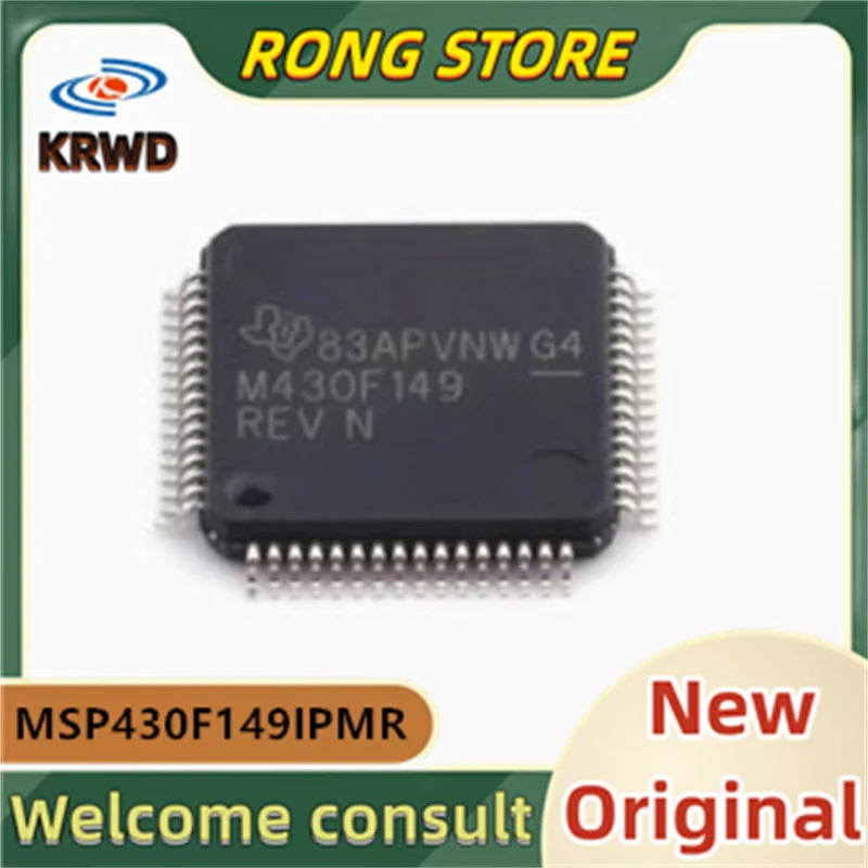 

10pcs MSP430F149 MSP430F149IPMR LQFP64 New and Original