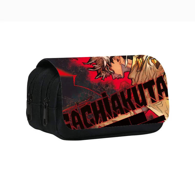 

GACHIAKUTA Anime Cartoon Rudo Double Layered Pencil Case Student Stationery Pouch Storage Bag School Gifts