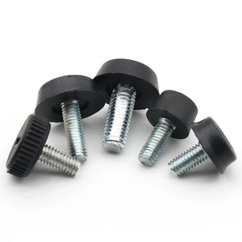 5pcs Adjustable Furniture Feet M6 M8 M10 | Anti-Slip Leg Pads for Table Cabinet Floor Protection