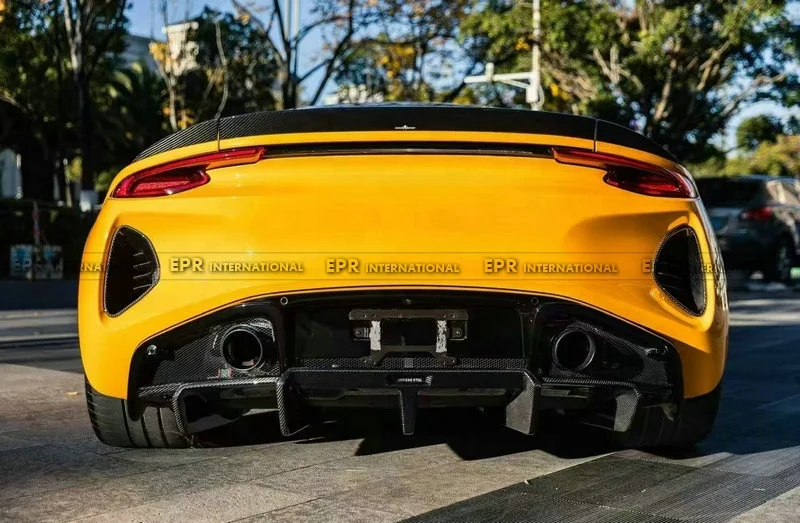 

suitable for 2022 Lotus Emira Dry Carbon Rear Bumper Air Duct OD Type High Performance Exterior Accessories Replacement Part