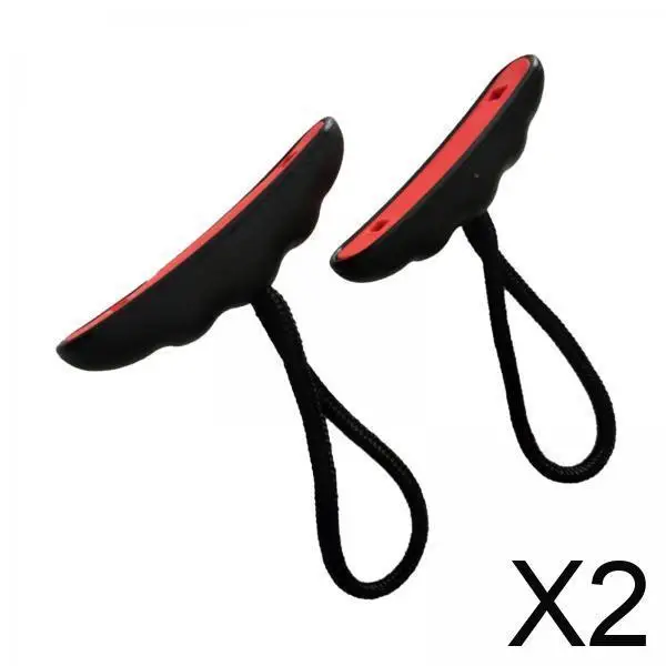 

Kayak Carry Pull Handle with Rope Set Ergonomic Marine Grip Kayak Accessory for Outdoor Canoe Parts