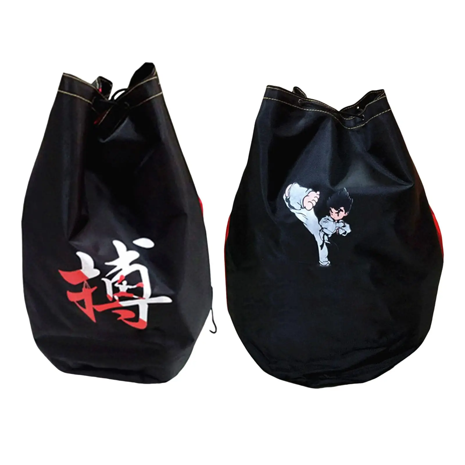 Mochila de boxeo portátil, tela Oxford duradera, artes marciales de gran capacidad