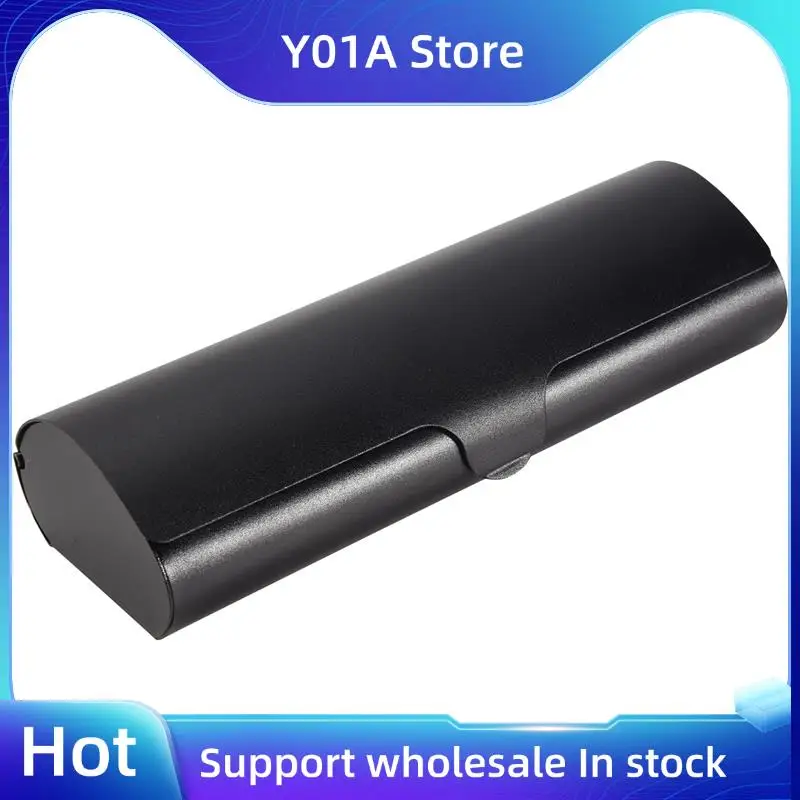 

Y01A Slim Matte Hard Metal Spectacles Case Reading Glasses Eyeglasses Case Protection Case Black