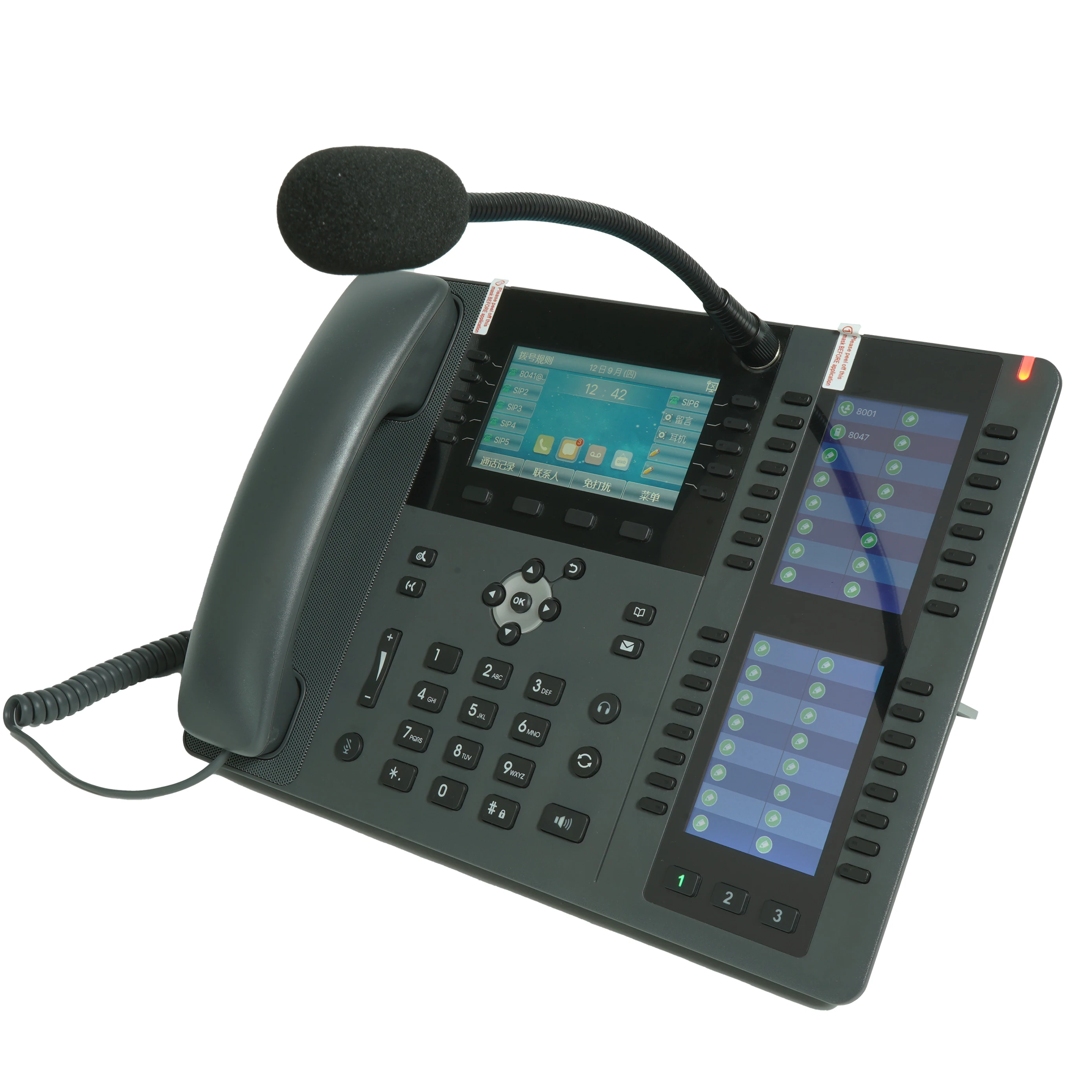 Conference Broadcast Paging Phone Landline Voip Desktop POE SIP Network Phone Voip