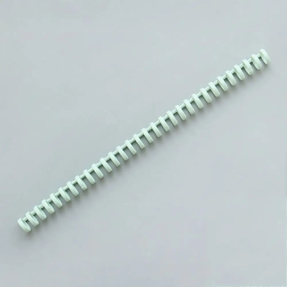 

Binder Binding Combs Notebook Supplies 30 Holes Circles Ring Loose-leaf Paper Book Scrapbook Binder A4 Notebook Binding Clips