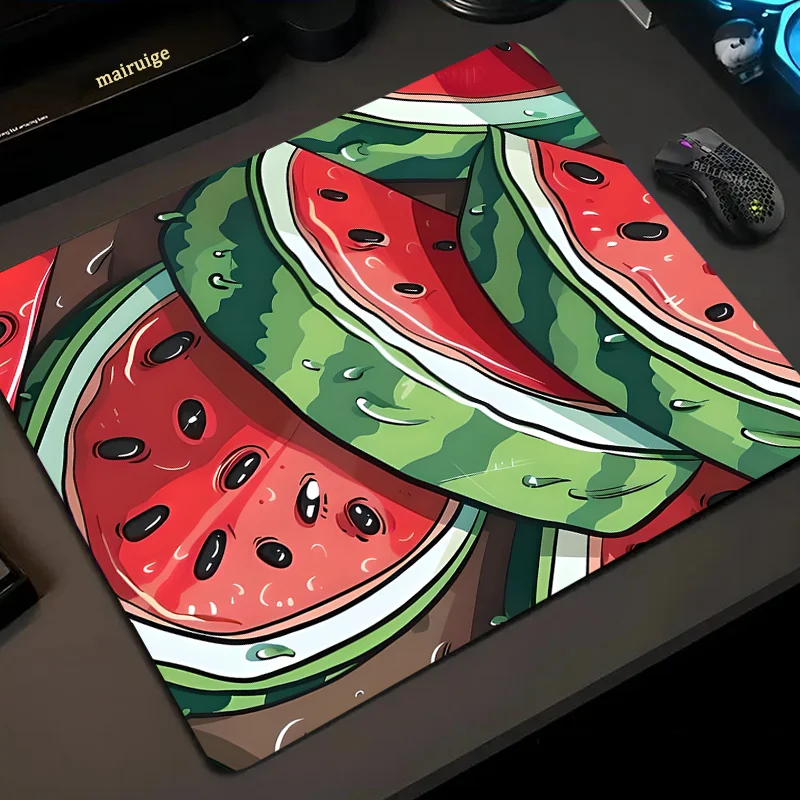 

Summer colorful fruit lemon watermelon mouse pad Office games cartoon mouse pad Computer desk mat waterproof desktop decoration