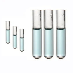 100pcs Medical Laboratory Dropper Glass Microbiology Office School Chemical Laboratory Test Tube Capacity 1ML