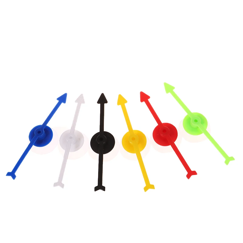 

10cm Plastic Arrow Game Spinners Suction Cup Board Arrow Toys for School Home Party Using Board Spinner