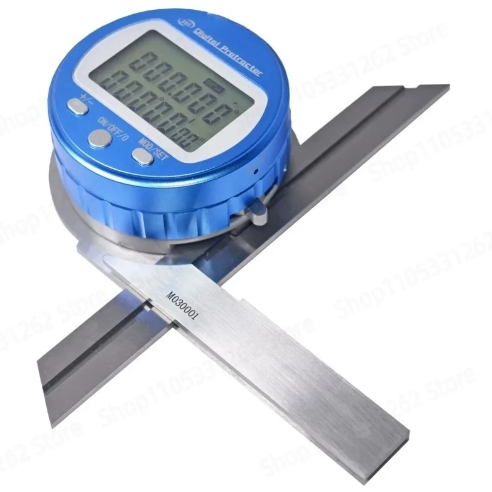 Stainless Steel High Precision Digital Universal Protractor 360 Degree Angle Gauge Measuring Tool