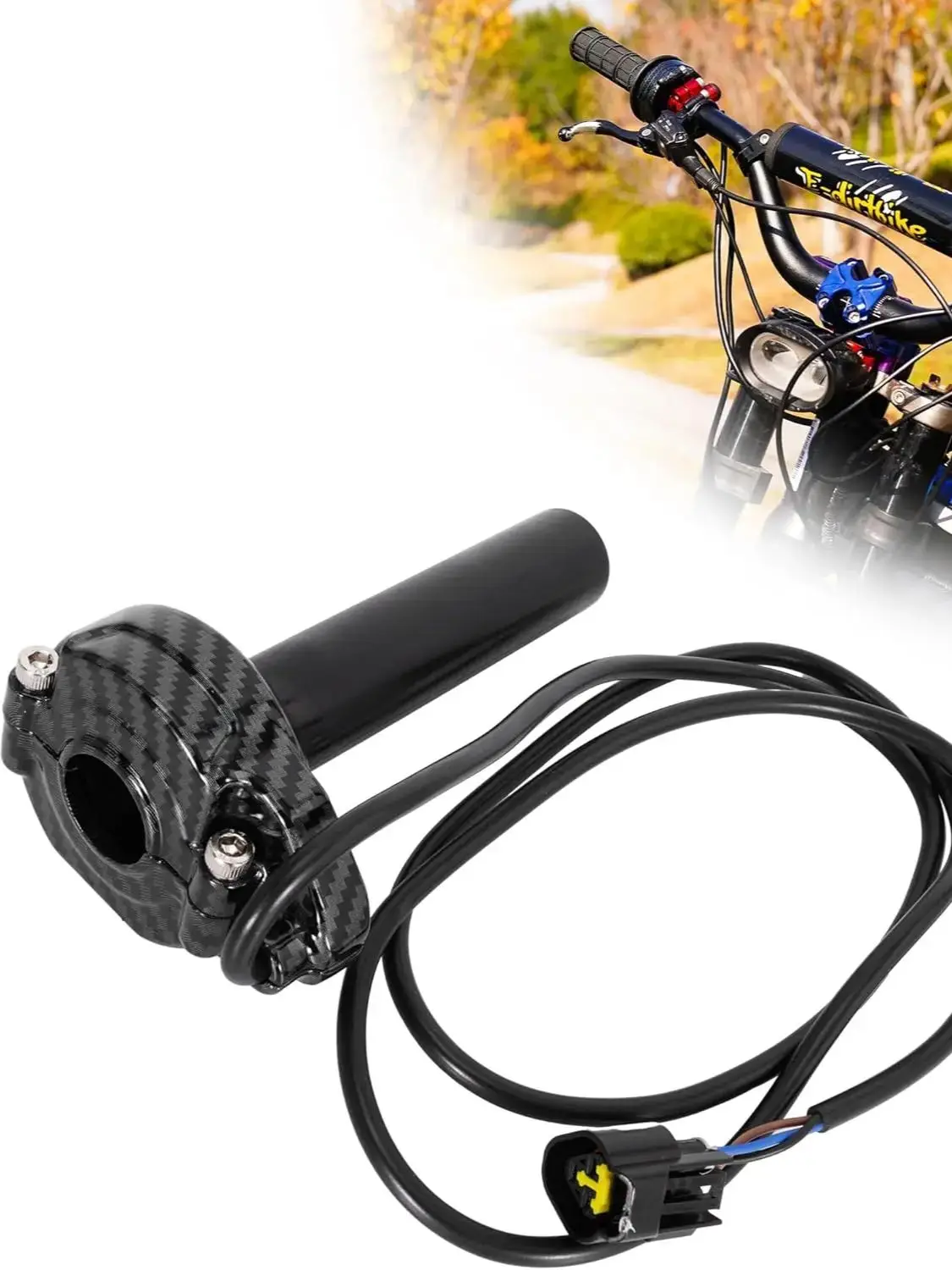 Manillar de acelerador de motocicleta de 22mm, mango acelerado para sur-ron Sur Ron Light Bee S X Dirt Bike