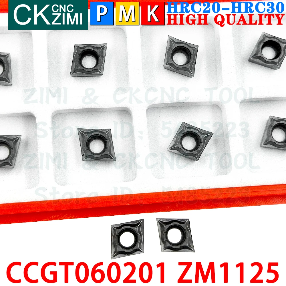 CCGT060201 ZM1125 CCGT 060201 Hartmetalleinsätze Präzisionsbearbeitung Werkzeuge für Außendreheinsätze CCGT0602 CCGT 0602 CNC-mechanische Metalldrehmaschine Schneidewerkzeuge