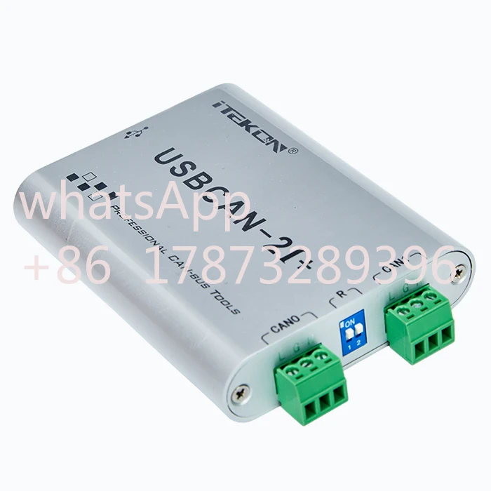 ITEKON USBCAN-2I Dual-channel with Isolation New Energy Fault Diagnosis OBD Diagnosis CAN Box CAN Card