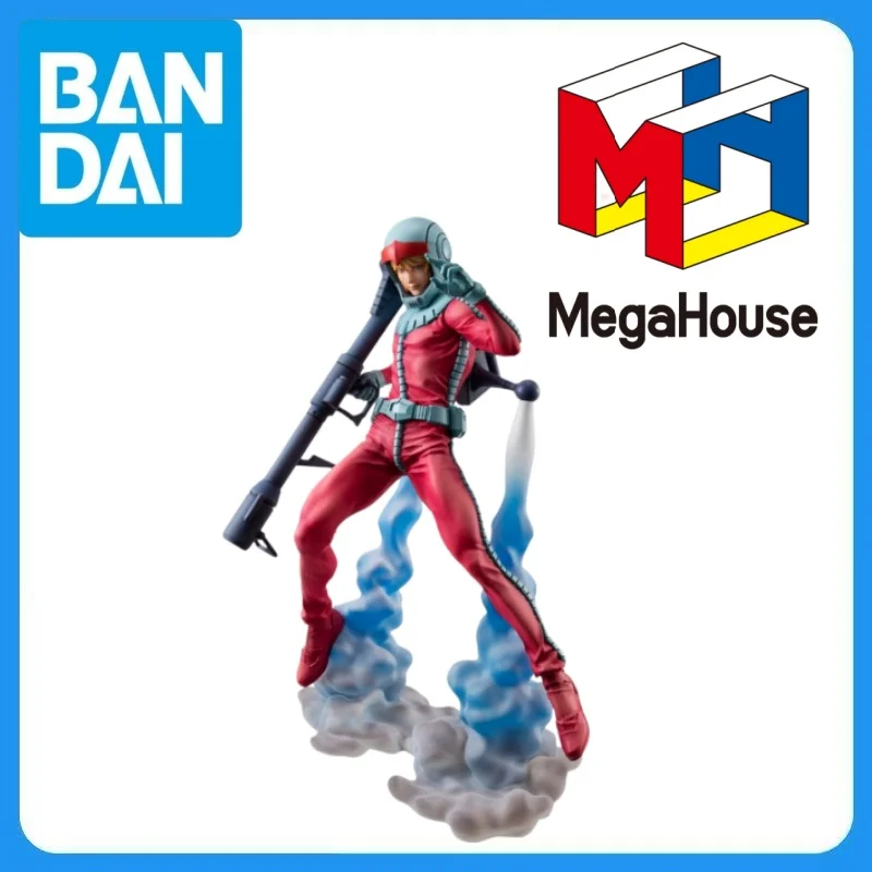 In Stock Genuine MegaHouse Kidou Senshi Gundam Char Aznable Gundam Guys Generation 1/8 Normal Suit Ver Anime Cartoon Model Toys
