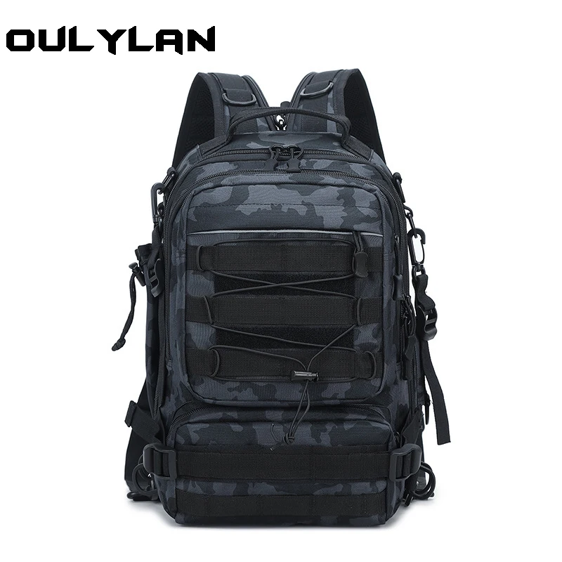 

Mountaineering Bag Men Outdoor Waterproof Travel Camping Backpack Tactical Hiking Bag Large Capacity Sports Climbing Knapsack