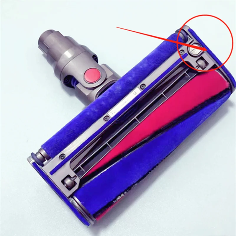 الأصلي المستخدمة مكنسة كهربائية لينة المخملية شفط رئيس الجانب غطاء ل دايسون V6 V7 V8V10 V11 V15 فرشاة استبدال الغطاء الأصلي