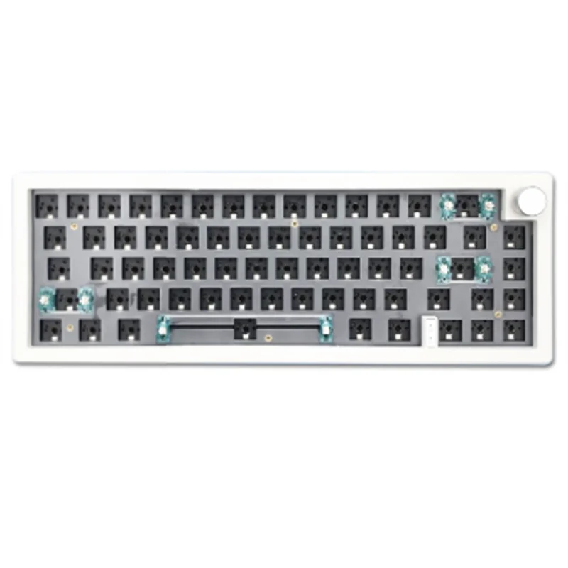 AT-GMK67 Hot Swap Mechanical Keyboard Spacer Kit RGB Backlit Bluetooth 2.4G Wireless 3