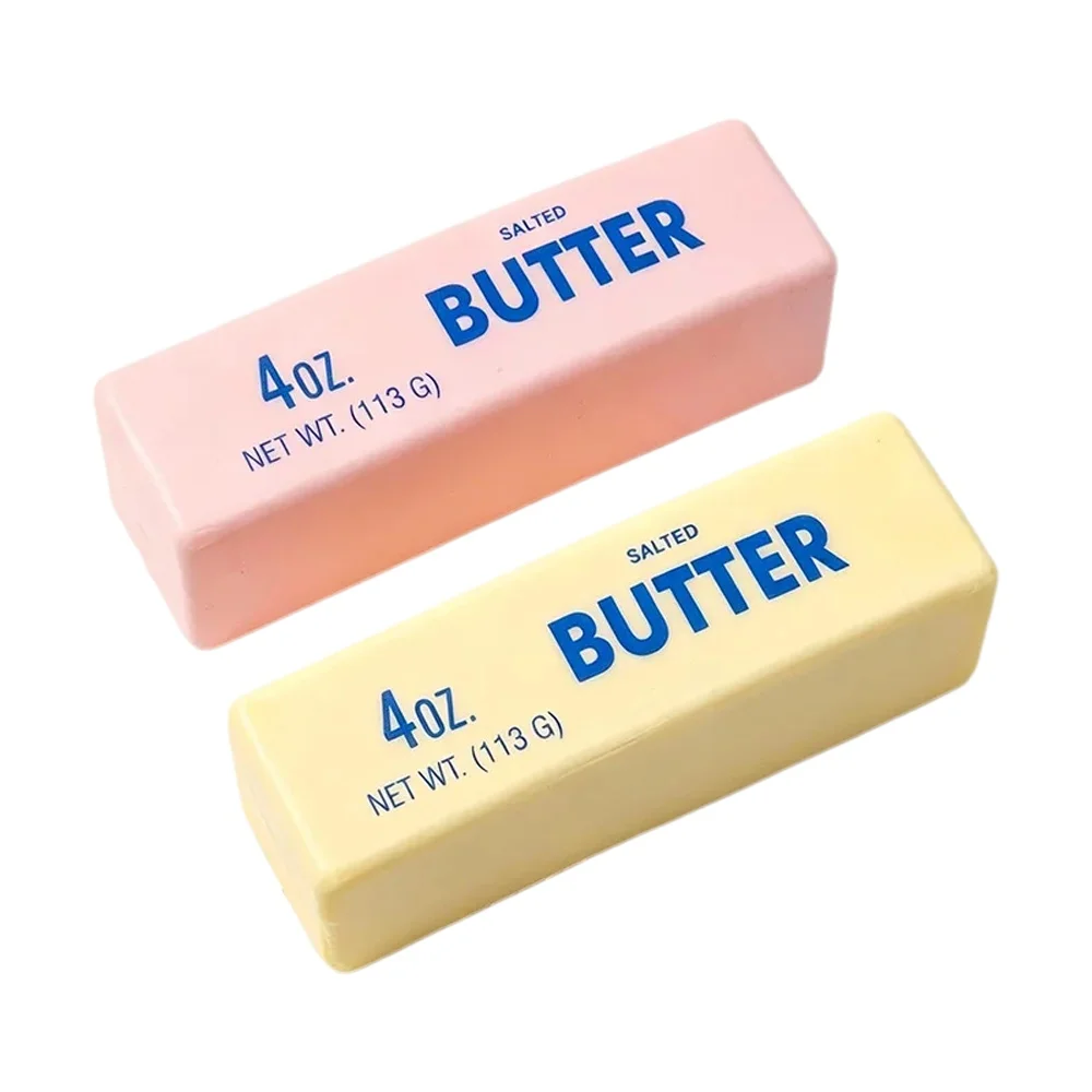 Simuliertes Butter-Brot-Quetschspielzeug mit langsamem Rückprall zur Dekompression und Entspannung – Neu
