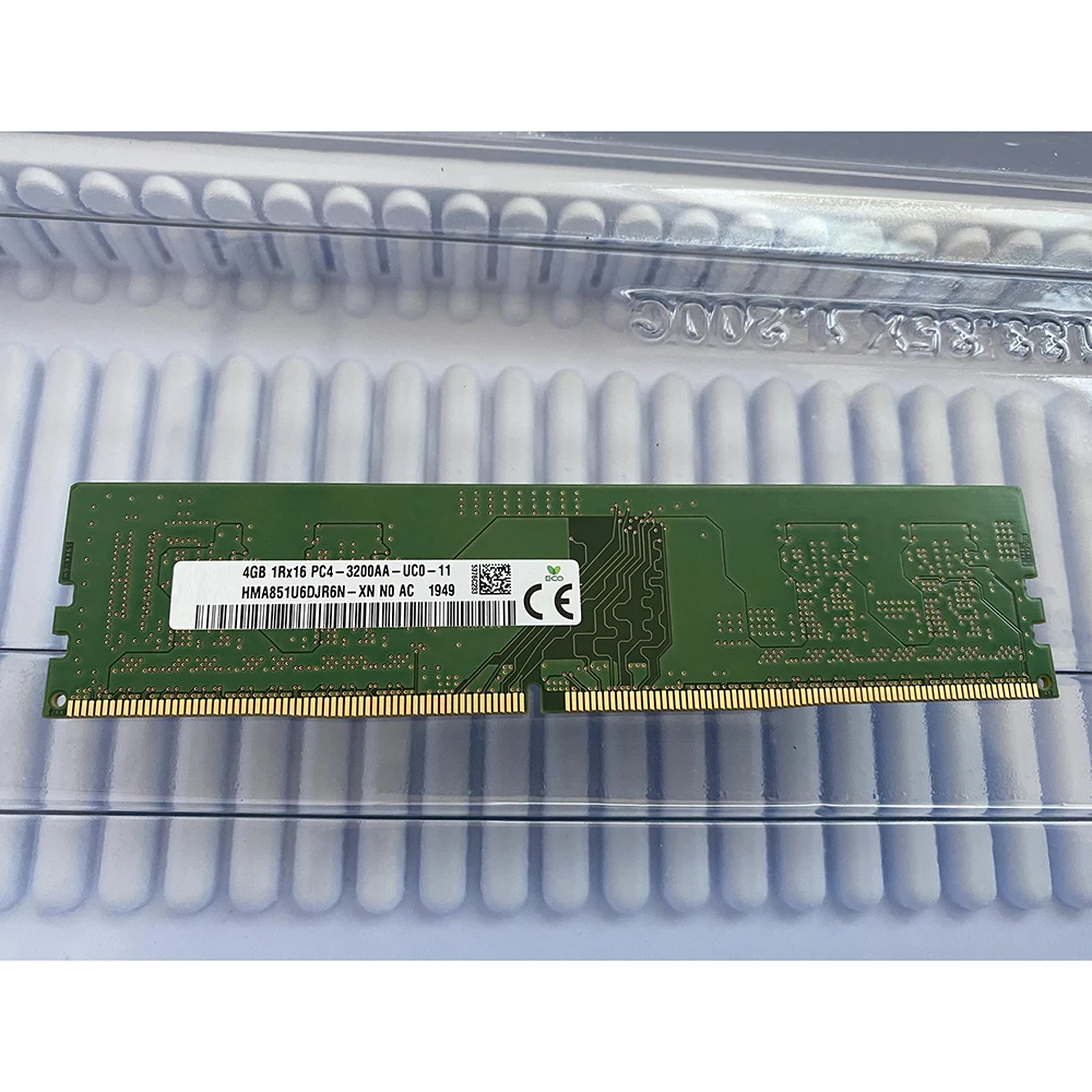 Imagem -04 - Memória Ram Ddr4 4gb 1r x 16 3200 para Hyundai Hynix Alta Qualidade Parte Hma851u6djr6n-xn