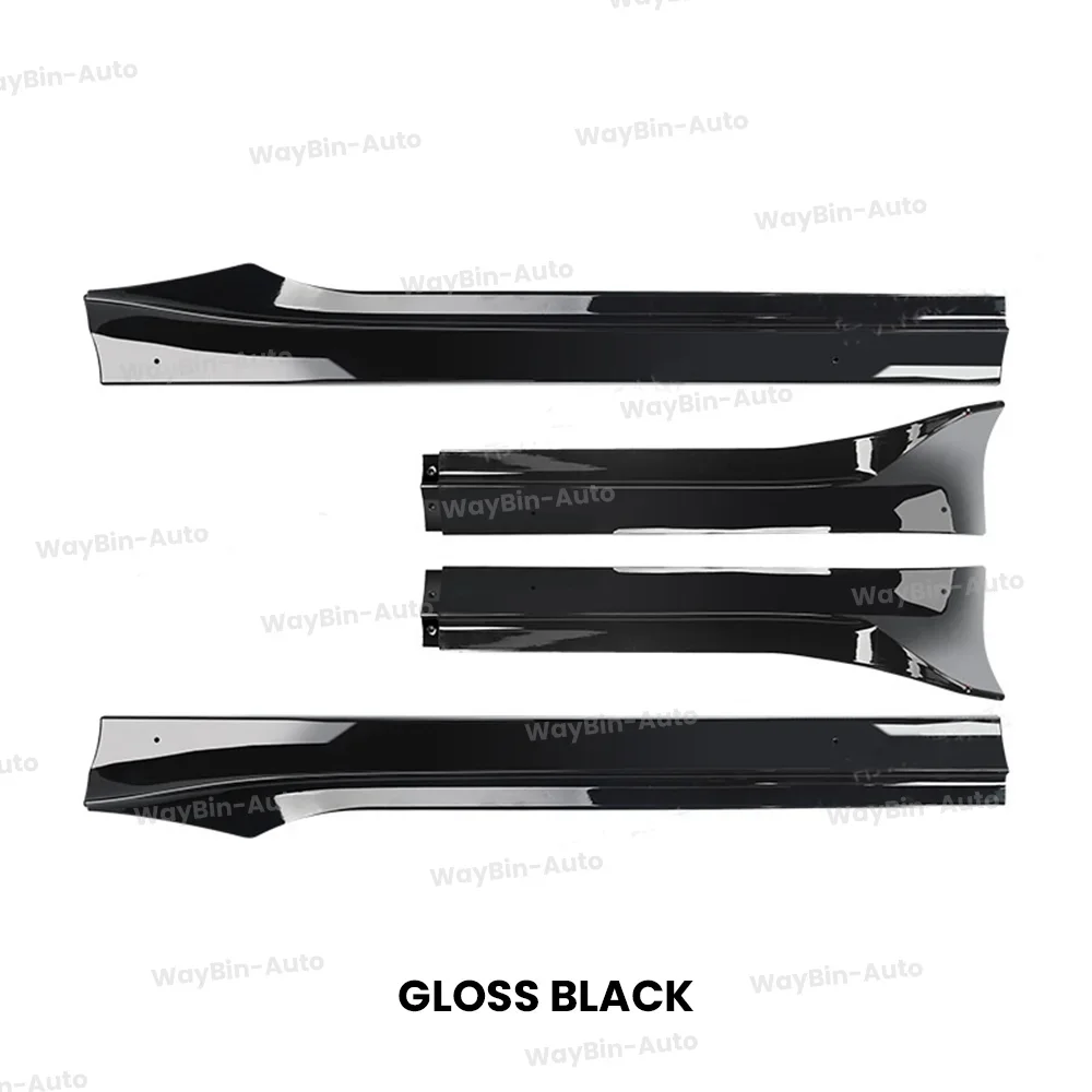 Voor Tesla Model Y 2020-2024 Em Sport Full Body Kits Tuning Abs Voorbumper Lip Side Splitter Diffuser auto Modificatio Auto