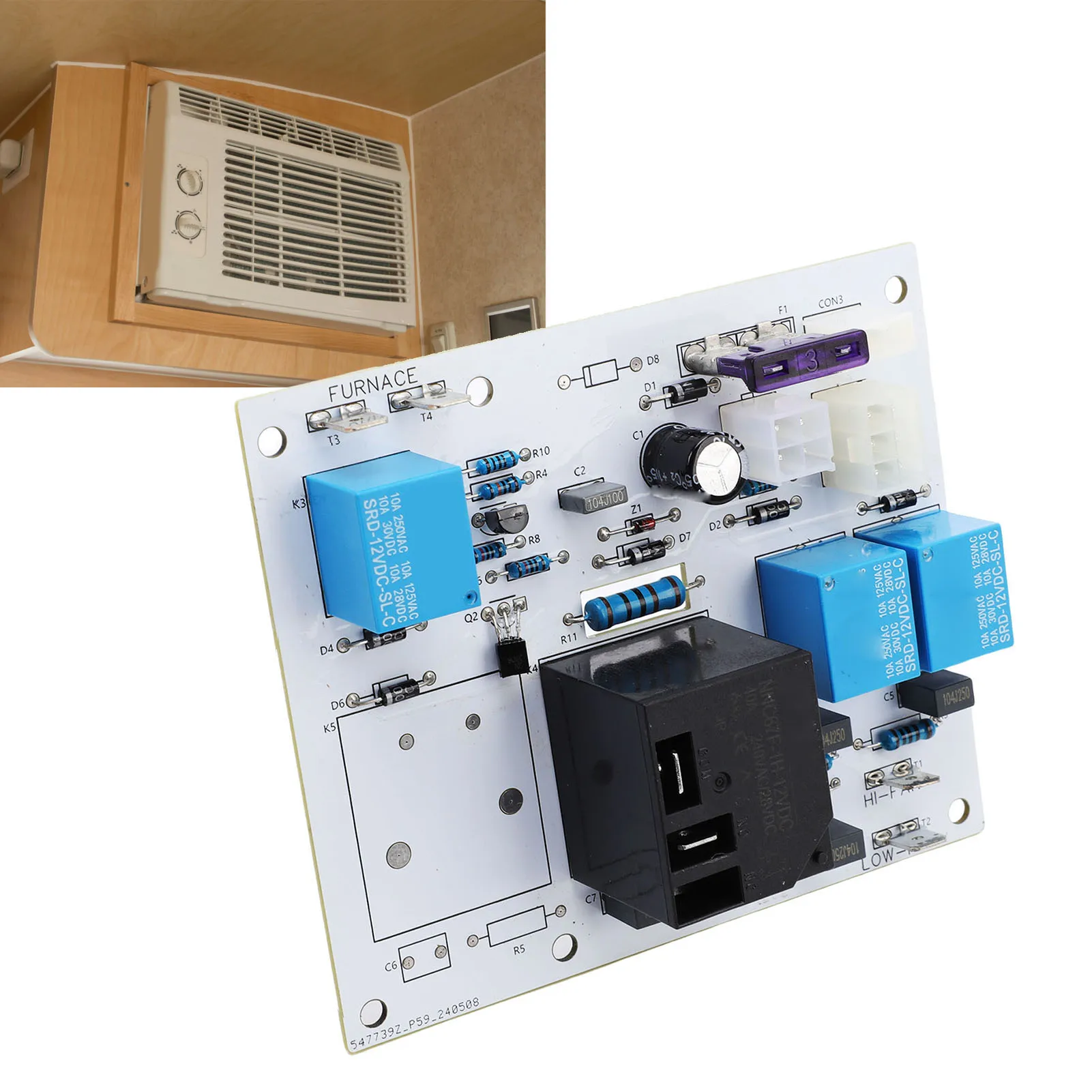 RV Air Conditioner Relay Board 3106996022 OEM Replacement for Dometic Duo Therm 317541.009 3107541.017