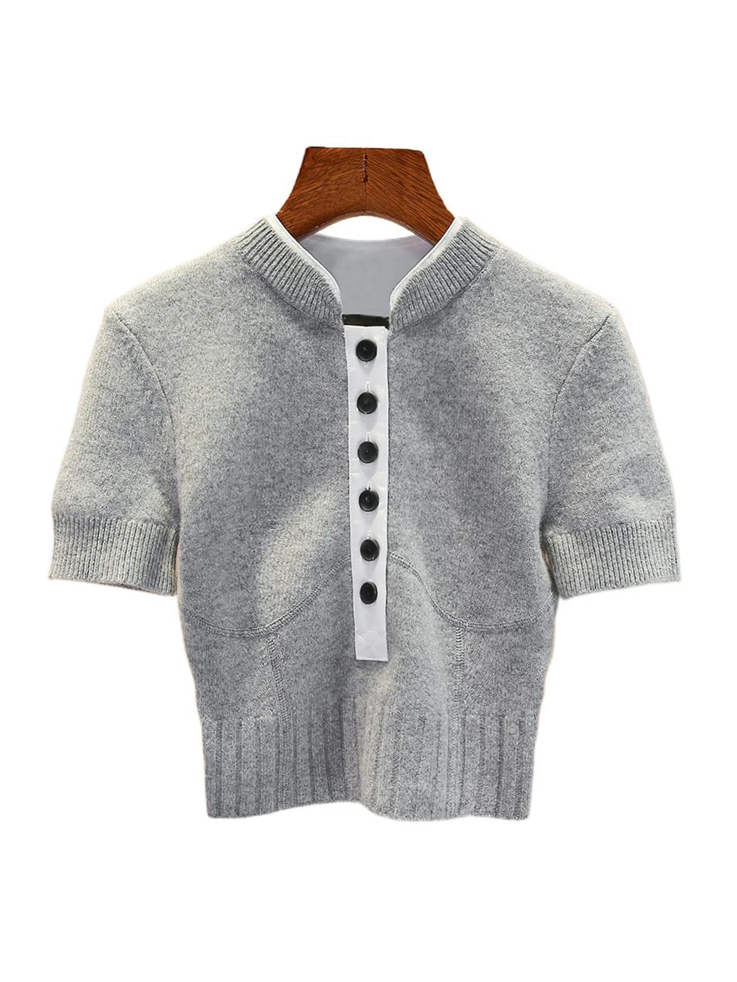 

Casual ort Knitted Sweater Chic Sle Women's Top Premium Quali Autumn Faion Commute Friendly Medium Softn Knitwear