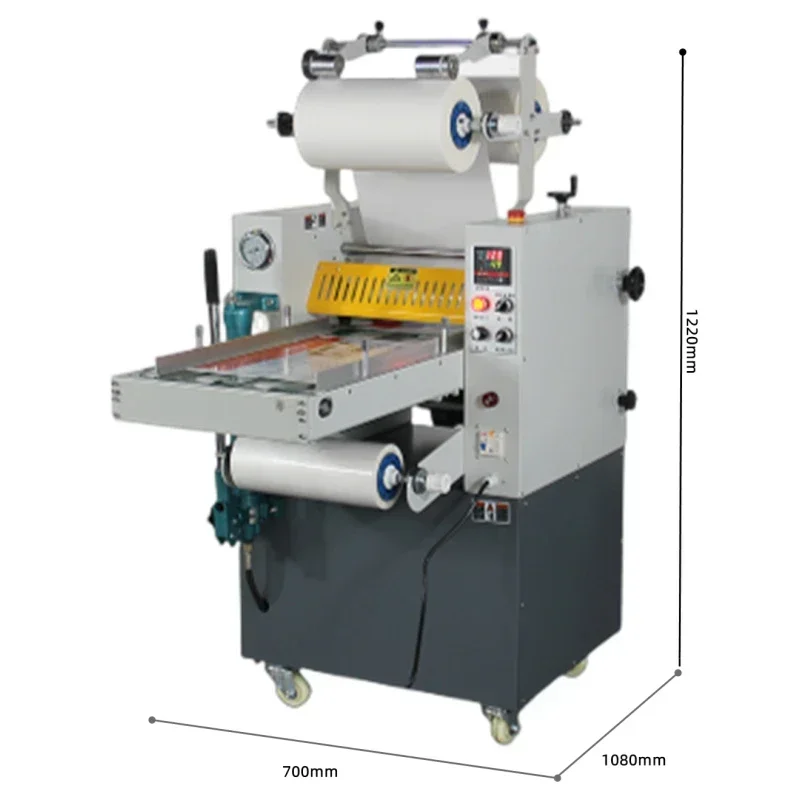 新しいアップグレードヘビーデューティ油圧ラミネート機 400FY 自動ラミネート機アルバムカバー自己粘着ラミネート Mac