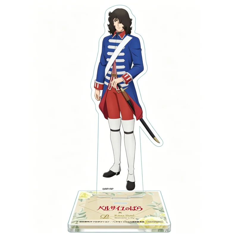 The Rose of Versailles Oscar Andre Anime Figures 15cm Acrylic Stand Model Display Ornament Signboard Keychain Collection Gifts view 6