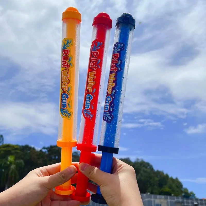 Pistola de agua de fuegos artificiales de 35cm, gran capacidad, extraíble, para niños, verano, playa, piscina, juego de agua, fiesta, pistola rociadora, pistola de agua de fuegos artificiales