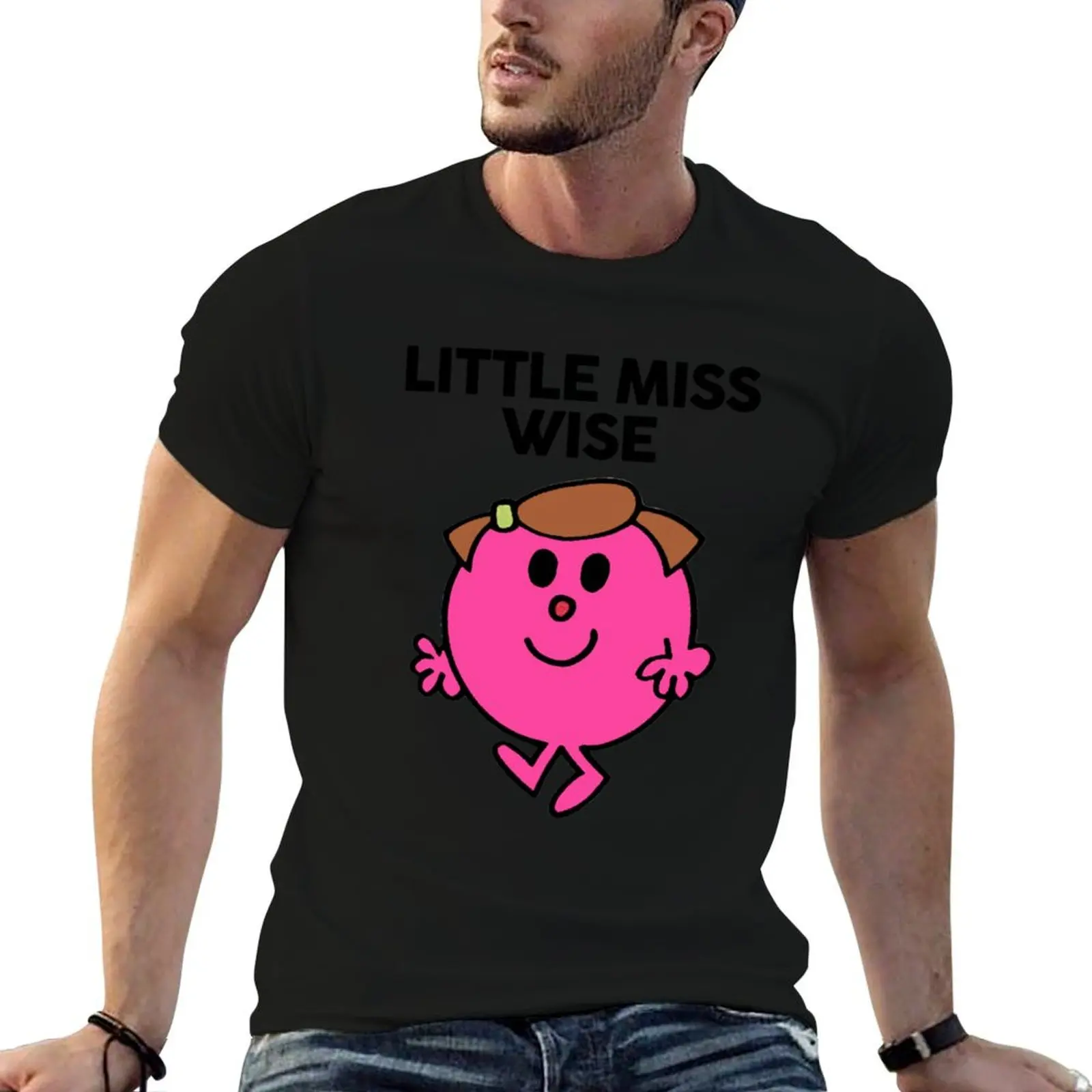 

Little Miss Wise T-Shirt cotton t shirt pack cotton t shirt man t shirts for man pack white T-Shirt