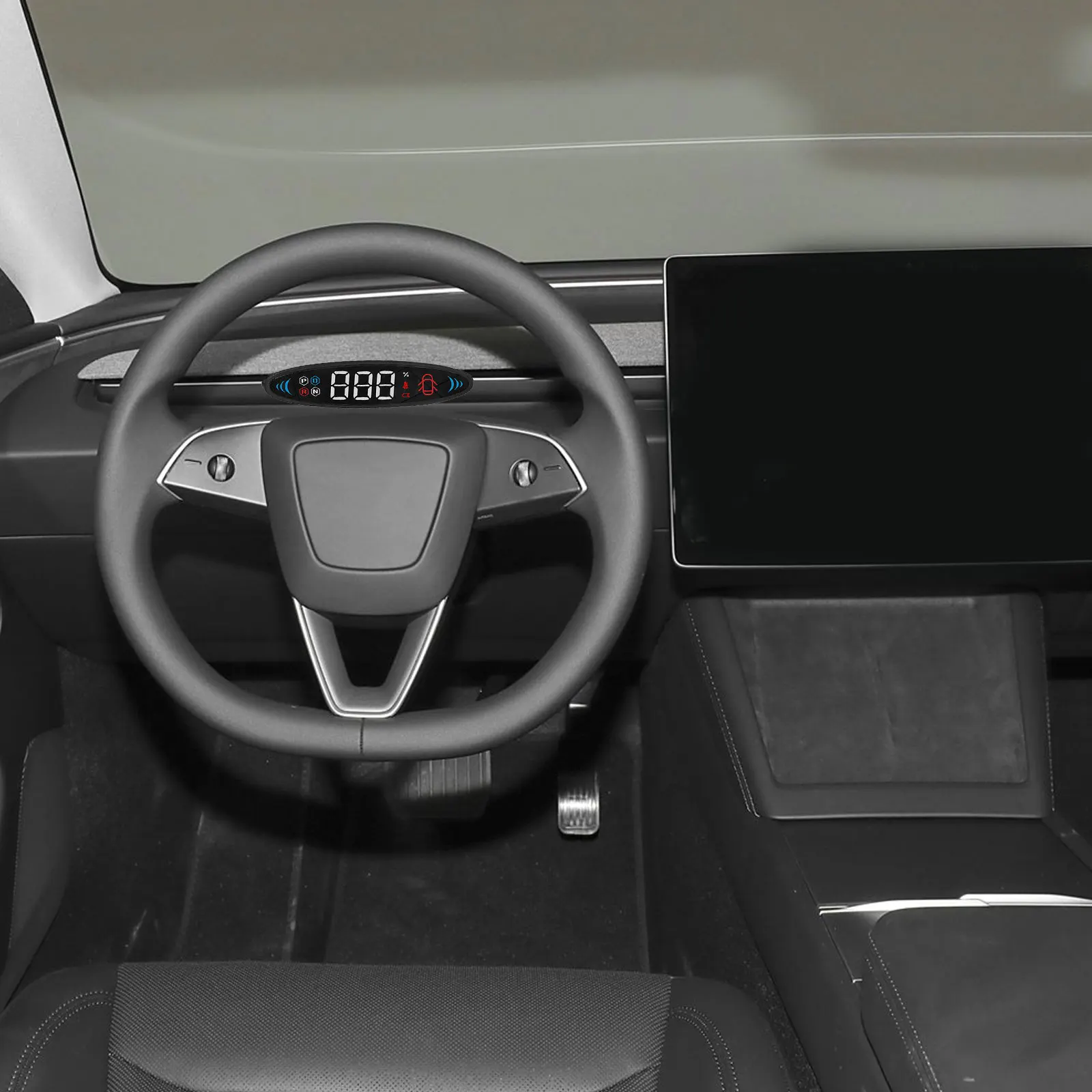 High Quality Car Black Brand New Professional Head Up Display Accessories For Tesla Model 3 Model Y 2019-2023 85X22X17mm