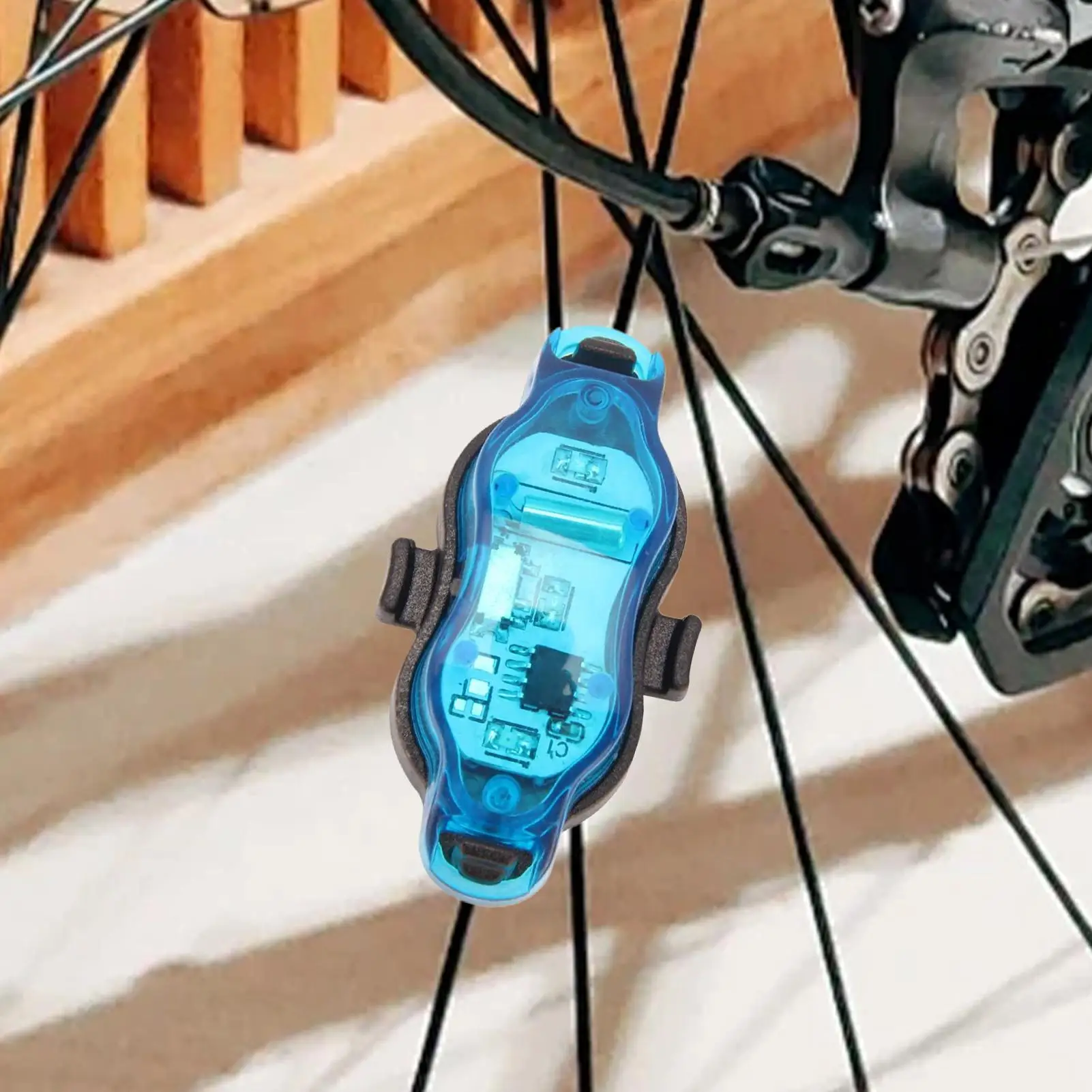 

Фонари для велосипедных спиц, защитная лампа для велосипедных спиц, водонепроницаемые фонари для велосипедных колес для горной ночи, дороги, грязи, повседневные поездки на работу