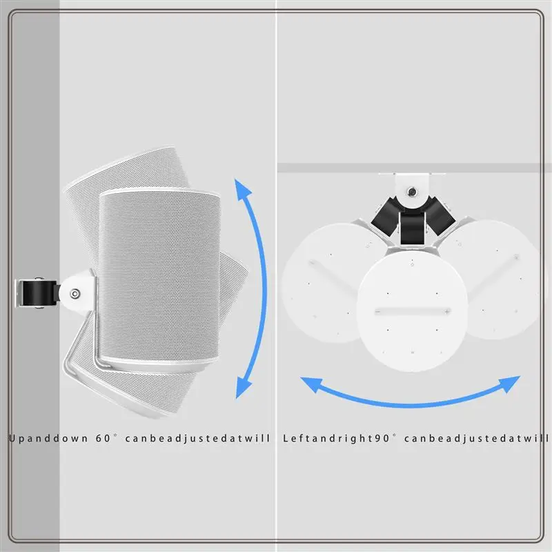 

Reliable-Wall Mount For Sono Era100 Smart Speaker Holder For Smart Speaker Bracket Smart Speaker For Wall Hanging White Easy Ins