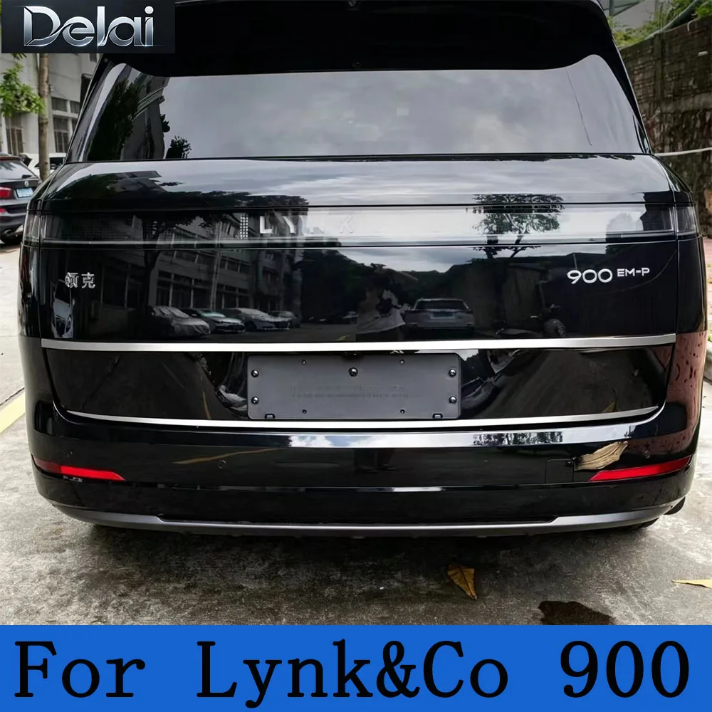 lynk-co-900-2025-2026-車用テールゲート装飾ストリップ、トランク装飾ストリップ、傷防止ストリップ、改造アクセサリー
