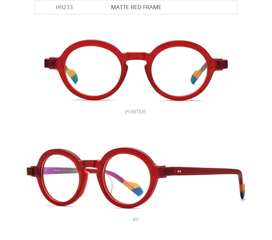 HEPIDEM Acetat Brille Frauen Marke Designer Runde Nerd Brillen Rahmen Neue Männer Dicke Japanische Handgemachte Große Größe Brillen 9229 – Detail 6