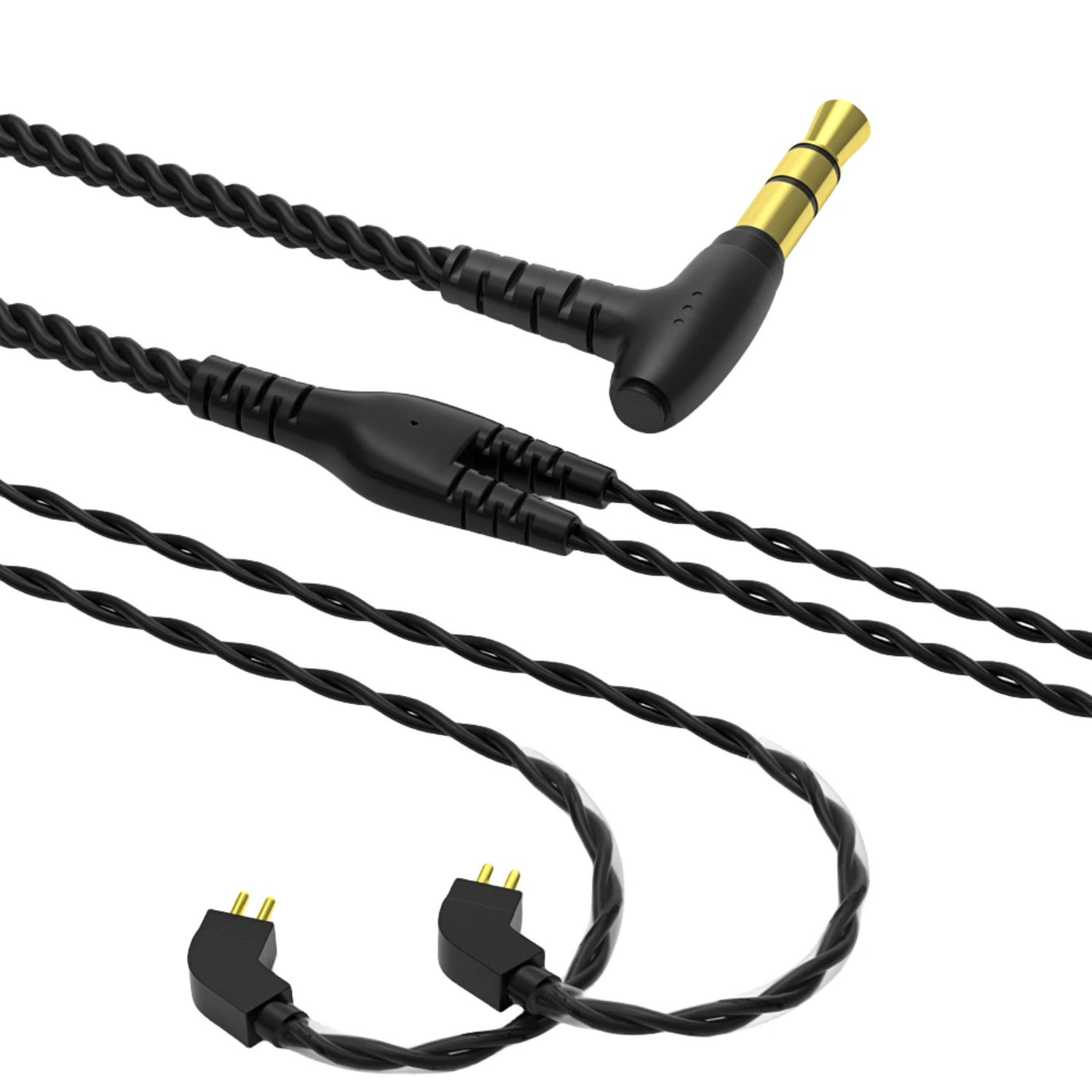 CVJ C PIN 4-жильный бескислородный медный кабель, 56 жилов, провод 0,78 мм с 3,5 мм разъемом, обновленный кабель с микрофоном для KZ TRN